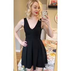H&M textured little black dress